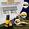 20V Light for Dewalt 20V Max Lithium-ion Battery 40W 4200LM Flashlight with USB