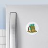 CafePress Hiking Backpack Magnets 2.25" Round Button Magnet (10 Pack)