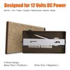 Facon LED RV Fabric Light Fixture Wall Sconce Bedside Reading Light with Switch