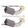 CARBON BRUSHES for POWER DEVIL ANGLE GRINDER PDW 5306K PDW5306 PDW5306K E22