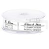 Modern Classic Rolled Return Address Labels with Elegant Plastic Dispenser - White