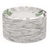 Dixie SXP9PATHPK Pathways 8.5" Paper Plates - Green/Burgundy (125/PK) New
