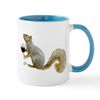 CafePress Squirrel With Wine Mug 11 oz (325 ml) Ceramic Coffee Mug