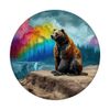 Colorful Bear Design Pop Socket Grip for Phone PopSockets Swappable PopGrip