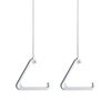 sleeklight Pull Cord String and Functional Handle for Bathroom Light or Ceiling Switch. Designed to Help those with Arthritis or Sight issues.