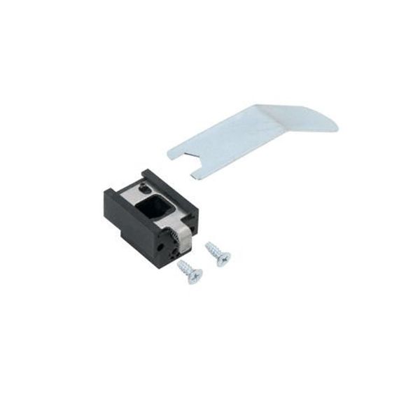 Satin Aluminum Top Guide for Jackson Concealed Vertical Rod Panic Exit Devices with Top Bolt