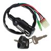 XCSHUS Ignition Key Switch Replacement for Honda 1997-2014 Recon 250