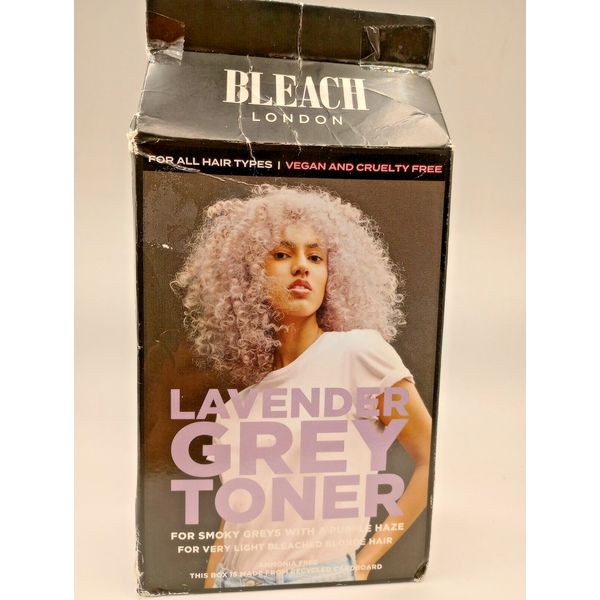 1 Ct.) Bleach London Semi-Permanent Hair Toner Lavender Grey One Application