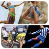 KT Tape KTPR20/JBPRO20 Kinesiology Tape (Elastic, Release Paper), Jet Black Precut 2.0 x 9.8 inches (5 x 25 cm), Pack of 20, No Scissors Required, Compatible with All Areas, One Size Fits Most