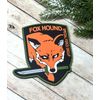PVC Tactical Morale Patch -  Fox Hound Patch -  Metal Gear Solid FoxHound Patch