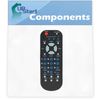 Replacement for RCA 3-Device Universal Remote Control Palm Sized - Compatible with Akai DVD - Remote Code 0695