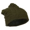 New Vintage Deep Shell Beanie - Olive OSFM