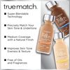 L'Oreal Paris Makeup True Match Super-Blendable Liquid Foundation, Chocolate N11, 1 Fl Oz,1 Count
