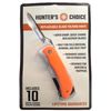 Hunter's Choice Replaceable Blade Folding Knife, w/ 10 Wiebe Wicked Sharp Blades and Carrying Case