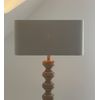 Natural Beige Textured 100% Brushed Copper Rounded Rectangle Lampshade