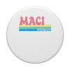 MACI Name Personalized Cute Idea Groovy Women MACI PopSockets Swappable PopGrip