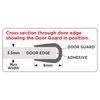 E-TECH Black Door Edge Guard Protector Scratch Resistant