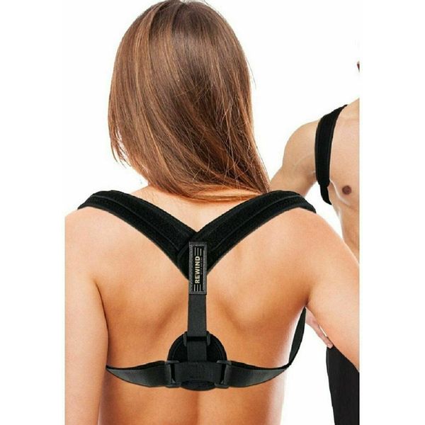 Back Posture Corrector for Women, Men Lumbar Support, Adjustable Posture