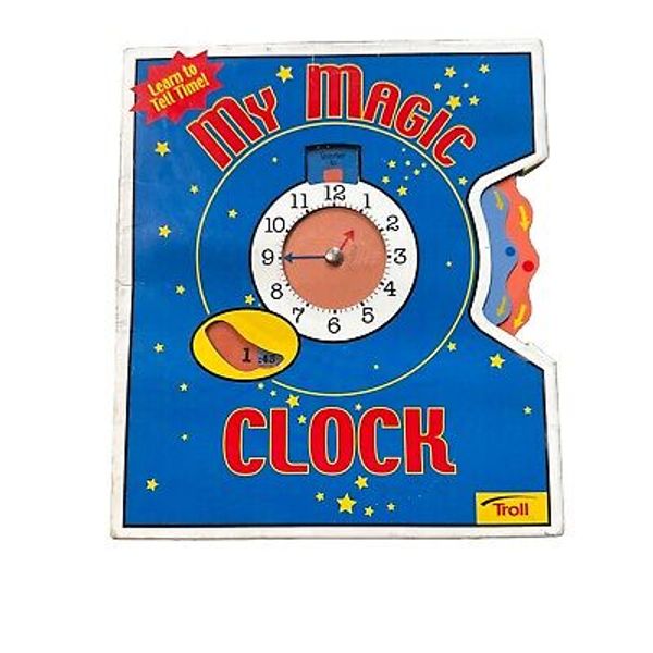 Learn To Tell Time My Magic Clock By Troll Learning Tool Classroom Homeschool