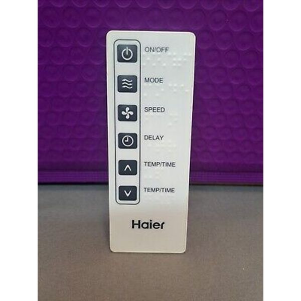 HAIIER BRAILLE AIR CONDITIONER REMOTE CONTROL