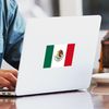 CafePress Mexican Flag Rectangle Bumper Sticker Car Decal