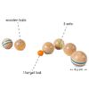 GA241 Wooden Jeu de Boules