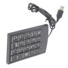 KooingTech Numpad,12.9x8.9x1.1cm Number Pad Keyboard,19 Key Mini USB Numeric Keypad with Cable for Laptop Computers Desktop Notebook PC