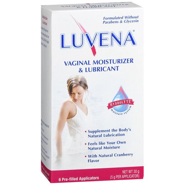 LUVENA VAGINAL MOISTURIZING  LUBRICANT APPL 6CT