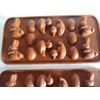 Easter Silicon Molds (2) Pack Egg Bunny Rabbit Duck 14-Hole Chocolate Soap Ice