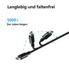 39W GaN Switch Netzteil mit 2.5M Switch Ladekabel Kompatibel mit Nintendo Switch/Switch Lite/Switch OLED/Switch Deck Dock/Switch Pro Controller Unterstützt TV Modus