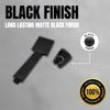 Black Square Shower Head with Holder – Stylish and Functional Modern Bathroom Upgrade