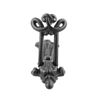 Black Front Door Knocker Cast Iron Brass Rust Resistant Renovators Supply
