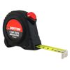 DEKTON DT55120 Tape Measure, Black/Red, 7.5 m