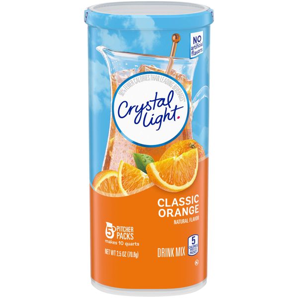 Crystal Light Classic Orange Drink Mix (5 Pitcher Packets)