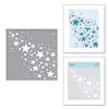 Spellbinders Stencil STARBRIGHT, White