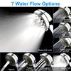 Seven Mode Multifunctional Handheld Shower Head, Adjustable High Pressure Shower Heads, Universal Interface(No Hose)