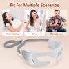 LED Red Light Therapy Eye Device Vibration Massage Reduce Dark Circles, Wrinkles