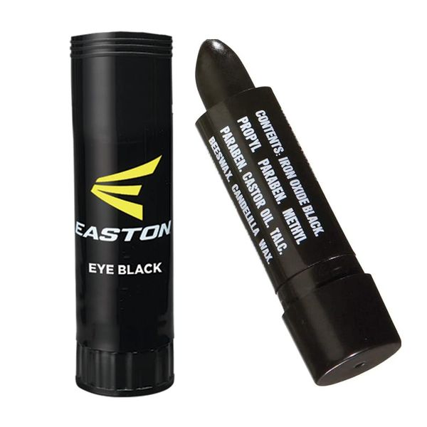 EASTON PRO Eye Black Sun Glare Protection, Black, Reduces Glare From Sun or Stadium Lights, Easy Application Stick, Use for All Players and Ages