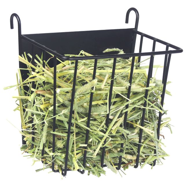 DEVIER Metal Rabbit Hay Feeder, Heavy-Duty, 6.9x4.7x6.6 in, for Multiple Pets