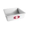 Fat Daddio's PSQCC-993 Removable Bottom Square Cake Pan, 9 x 9 x 3 Inch, Silver