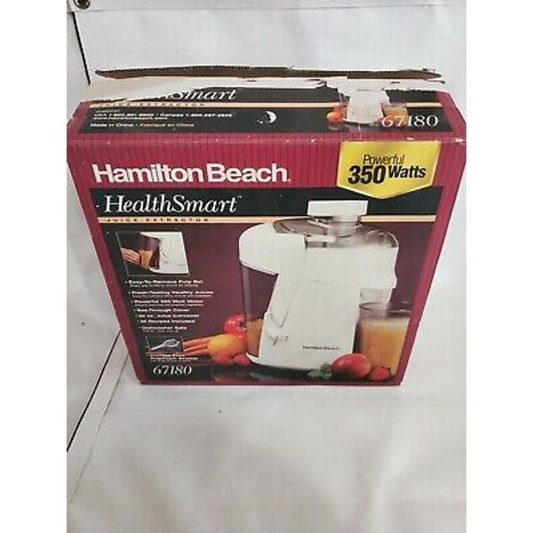 Vintage Hamilton Beach Health Smart Juice Extractor Juicer 67180