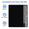Vvsialeek Replacement OLED Display Compatible with Honor Pad X8A LCD Touch Screen with Toolkit Fingerprint Function