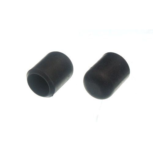 20 x Chair FERRULES Black Rubber Floor Protector Stick Ends 16MM 5/8 inch