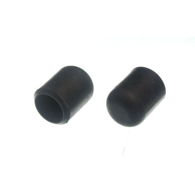 20 x Chair FERRULES Black Rubber Floor Protector Stick Ends 16MM 5/8 inch