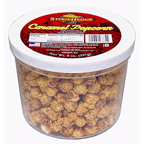 Stonehedge Caramel Popcorn Tub, 8.1 oz (227 g)