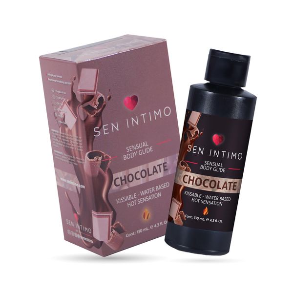 Sen Intimo Sensual Body Glide - Chocolate x 130 ML - 4.3 Fl oz