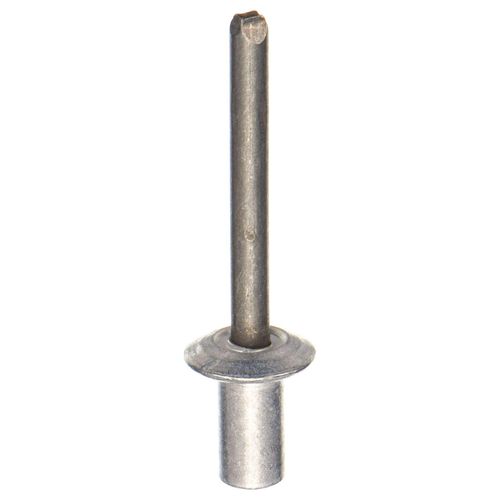 Pop Avdel Closed End Rivet, Domed Head, Steel Mandrel, 0.485" L, 1/4" Rivet Dia. AD84H203 - 1 Each