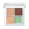 B IDOL The Eye Palette 108 Determined Blonde Beige, 0.3 oz (8 g), Eyeshadow, 3D Feel, Highlighter, Brown, Beige