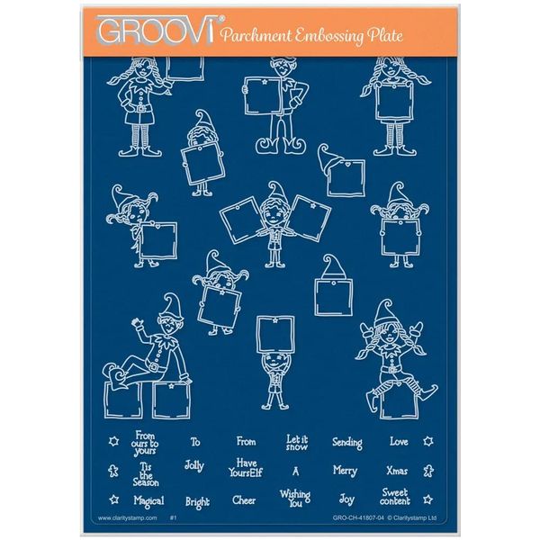 Clarity Stamps Barbara's Elves & Letterboxes A5 Gr