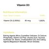 Vitamin D3 2000IU (50mcg) x 360 Tablets by Phoenix Nutrition